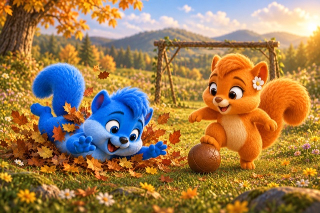 Puschel und Flauschi: Fußball & Sport
